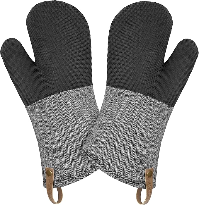Cuisinart Heritage Kitchen Oven Mitts – Heat-Resistant Kitchen Mitts
