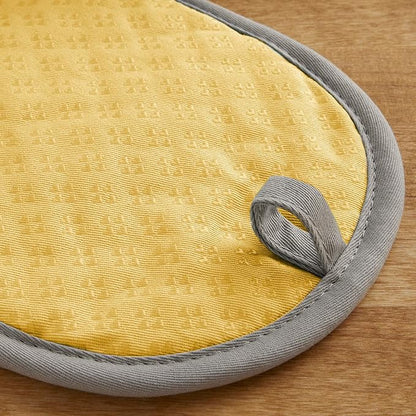 KitchenAid Asteroid Pot Holder 2-Pack Set, Buttercup Yellow