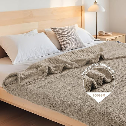 Electric Heated Blanket Full Size 72"×84"