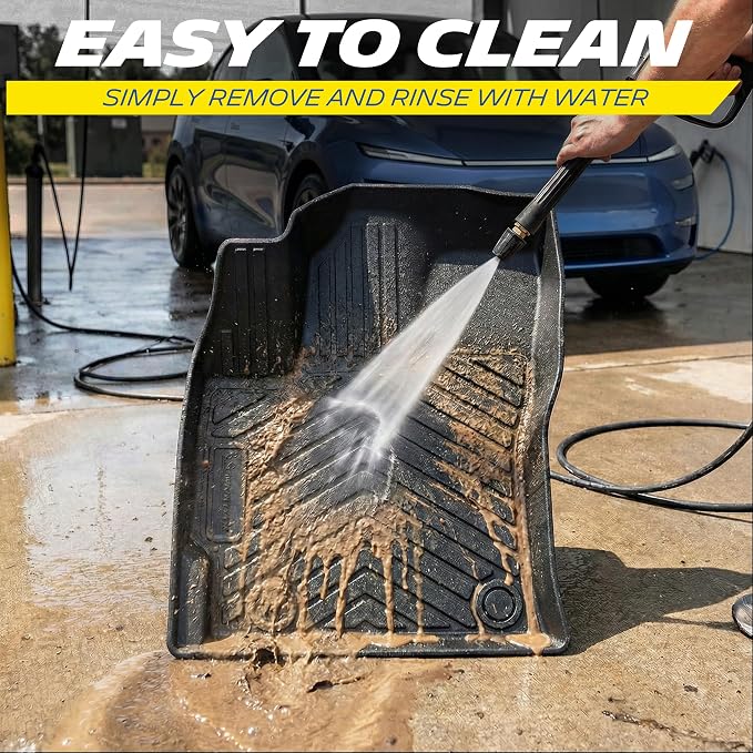 Michelin Vehicle Mats, All-Weather TPE Custom Fit Liner for 2011-2023 Dodge Charger RWD/Chrysler 300 RWD, Premier
