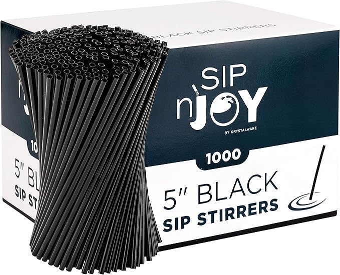 Coffee Stirrers Sticks, Disposable Plastic Drink Stirrer Sticks, 1000 Stirrers