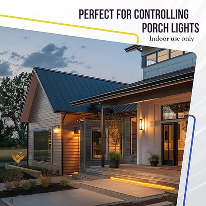 Enerlites 7 Days Digital in-Wall Programmable Timer Switch