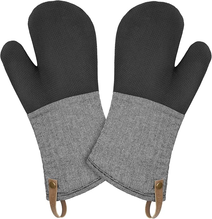 Cuisinart Heritage Kitchen Oven Mitts – Heat-Resistant Kitchen Mitts