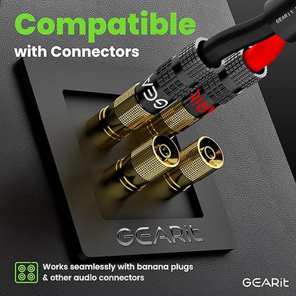 GEARit Outdoor Speaker Wire CL3 Rated, 16 Gauge Speaker Wire, Speaker Cable 200