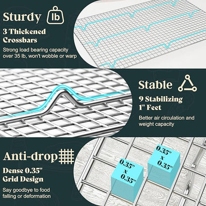 Cooling Racks for Cooking and Baking