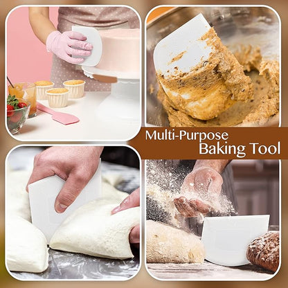 Plastic Bench Scraper for Baking