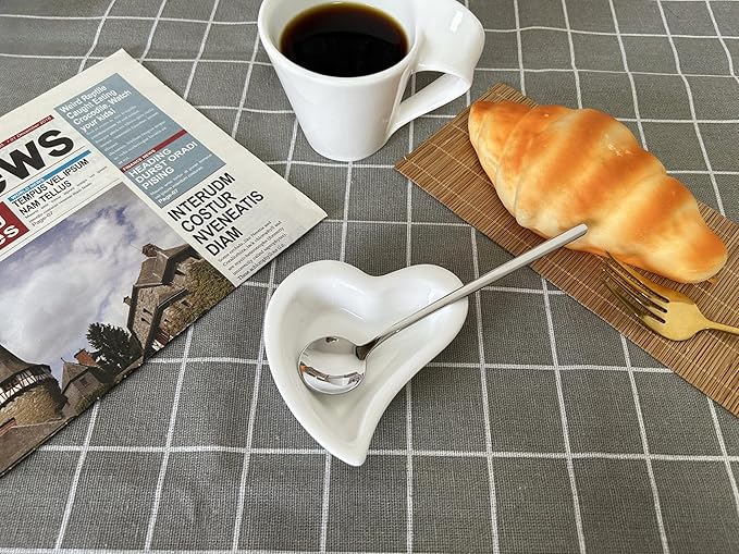 Coffee & Tea Spoon and Rest Set