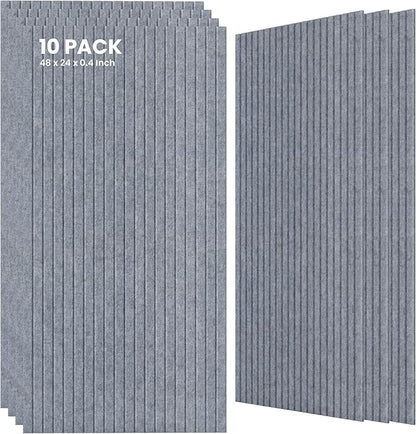 10 Pack Large Acoustic Panels, Sound Panels