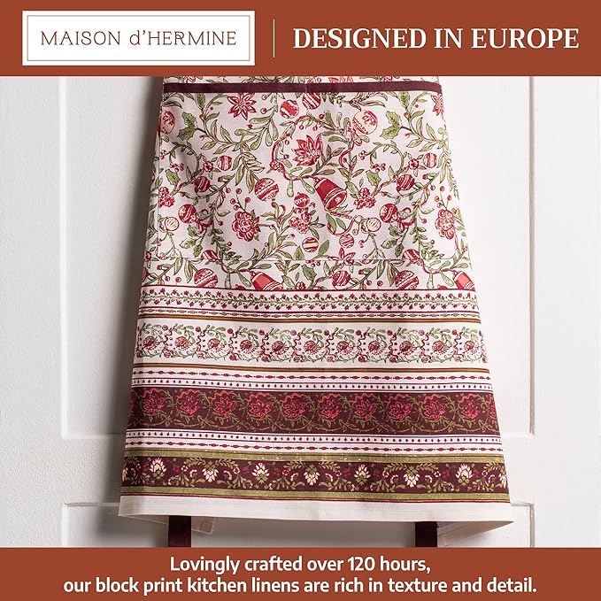 Maison d' Hermine 100% Cotton Apron