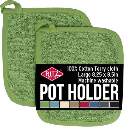RITZ Terry Potholder & Hot Pad: Unparalleled Heat Resistant, Durable 100%