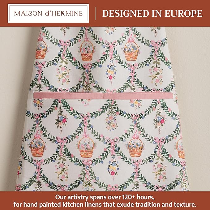Maison d' Hermine 100% Cotton Apron